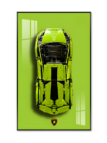 Set Lamborghini Sián FKP37 42115 + Wall Display Frame