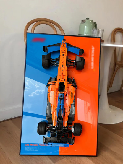 Wall Display Frame for Technic™ 42141 McLaren Formula 1™ Race Car