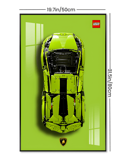 Set Lamborghini Sián FKP37 42115 + Wall Display Frame