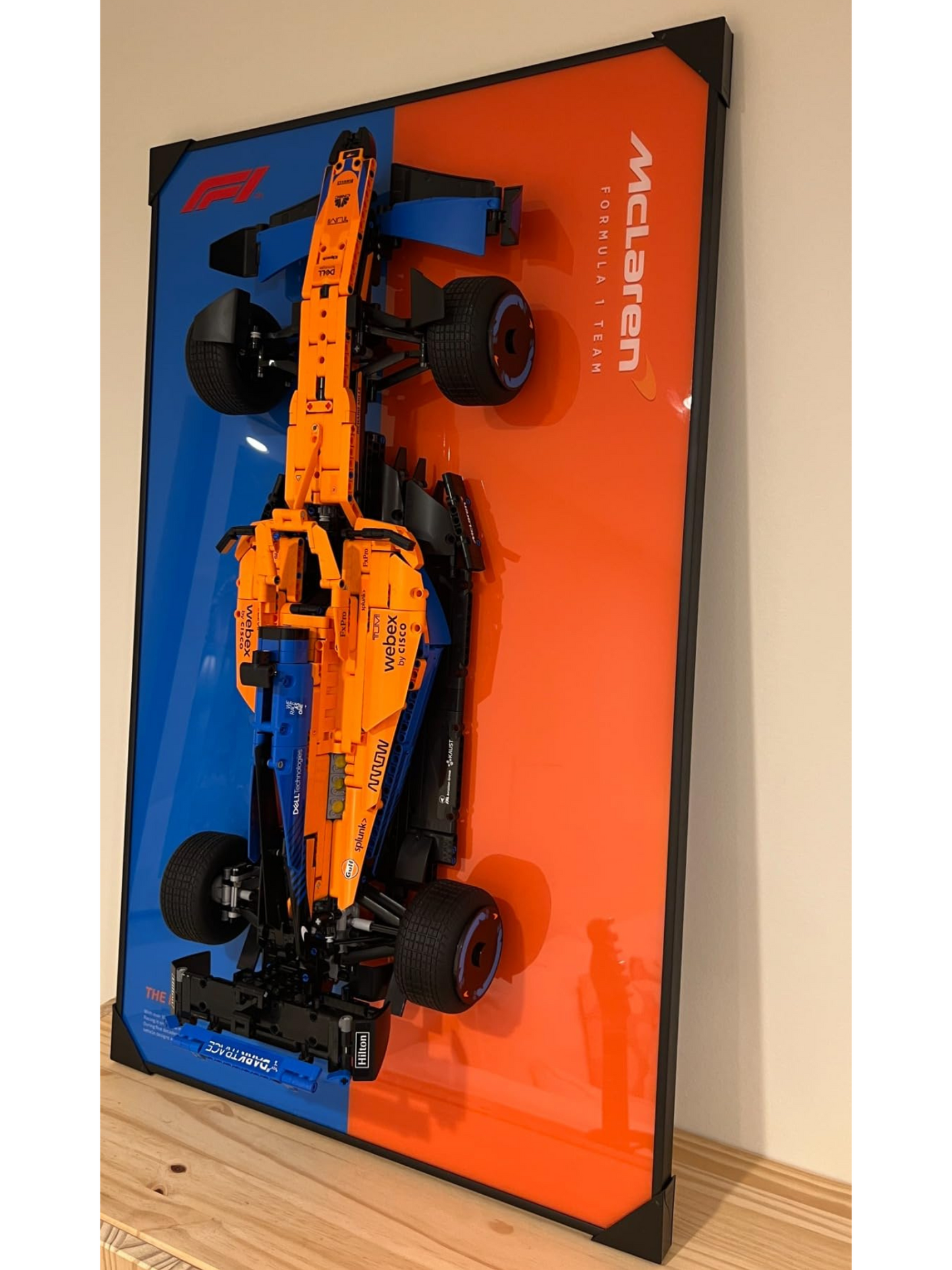 Wall Display Frame for Technic™ 42141 McLaren Formula 1™ Race Car