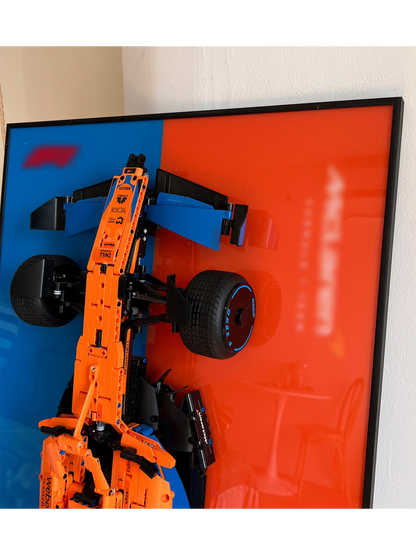 Wall Display Frame for Technic™ 42141 McLaren Formula 1™ Race Car