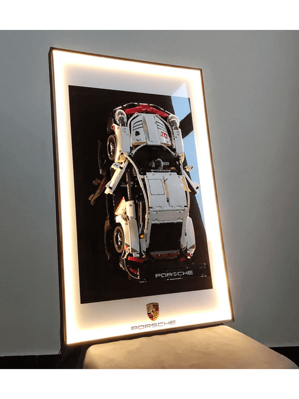 Set Porsche 911 RSR 42096 + Wall Display Frame