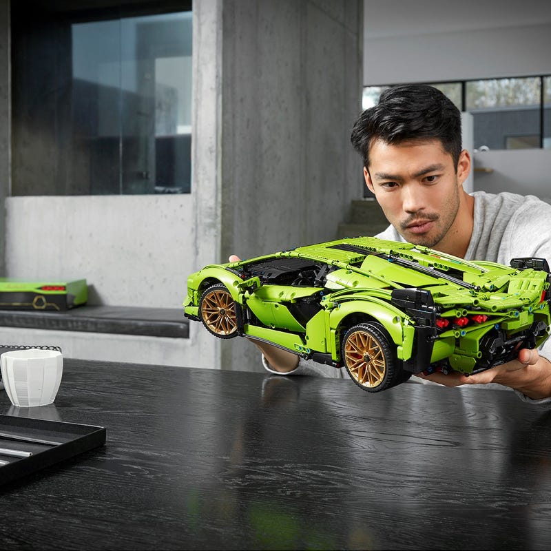 Lamborghini Sián FKP37 | 3696PCS | 1:8