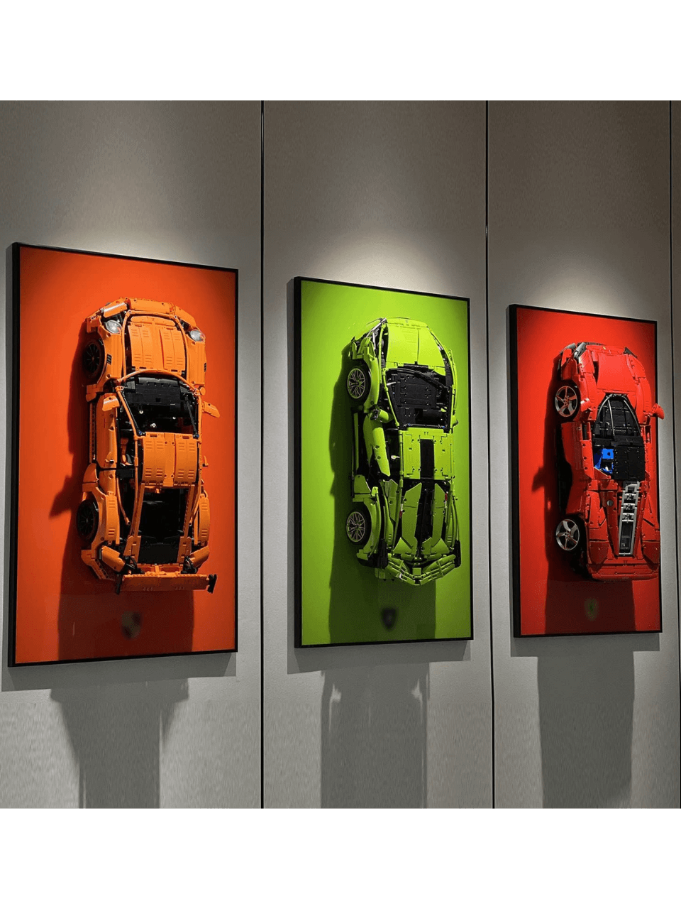 Set Lamborghini Sián FKP37 42115 + Wall Display Frame