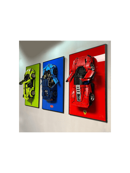 Set Lamborghini Sián FKP37 42115 + Wall Display Frame