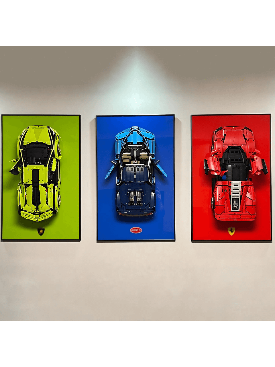 Set Lamborghini Sián FKP37 42115 + Wall Display Frame