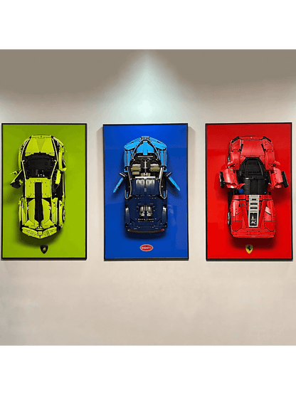 Set Lamborghini Sián FKP37 42115 + Wall Display Frame