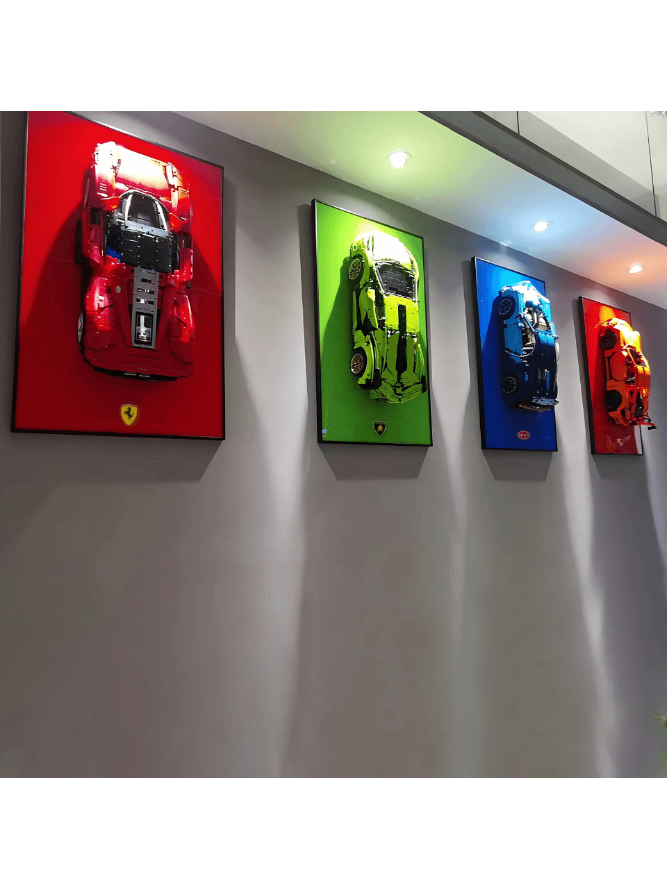 Set Lamborghini Sián FKP37 42115 + Wall Display Frame