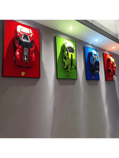 Set Lamborghini Sián FKP37 42115 + Wall Display Frame