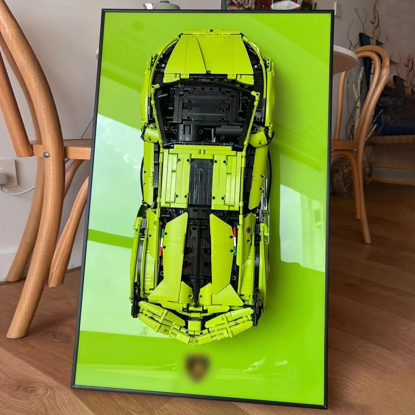 Set Lamborghini Sián FKP37 42115 + Wall Display Frame