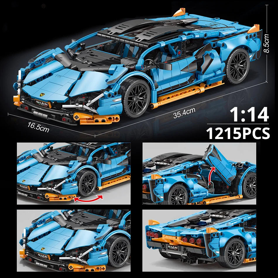 Lamborghini Sián FKP37 | 1215PCS | 1:14