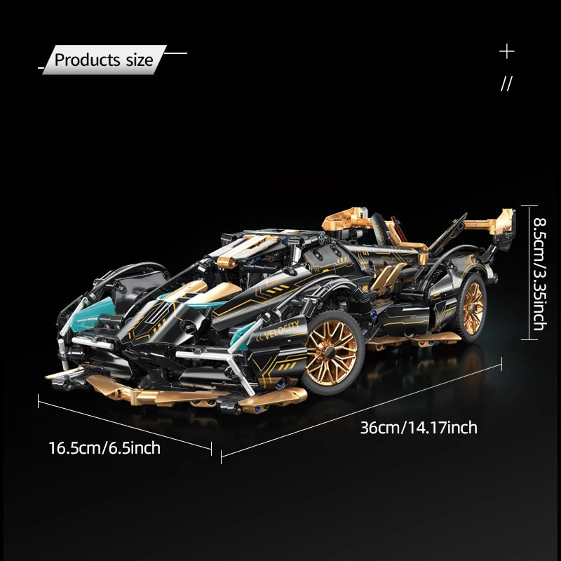 Lamborghini V12 Vision GT | 1148PCS | 1:14