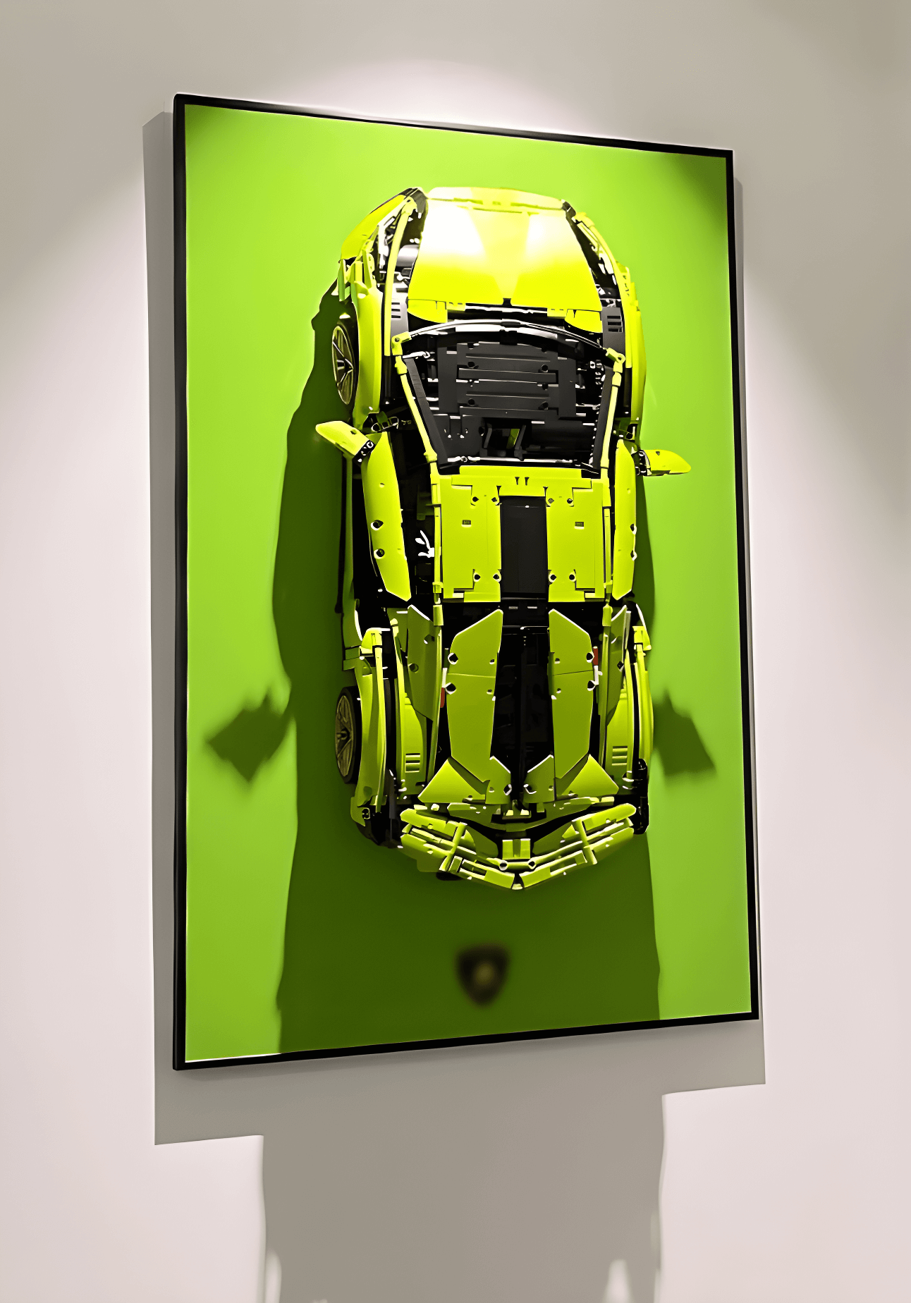 Set Lamborghini Sián FKP37 42115 + Wall Display Frame